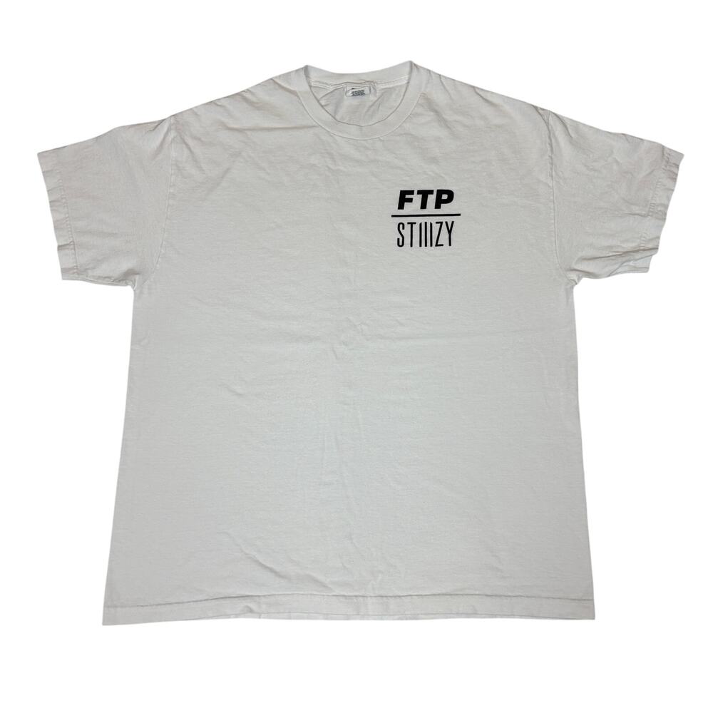 FTP Stiizy Logo Short Sleeve T Shirt Men's XL Streetwear Skater Rare